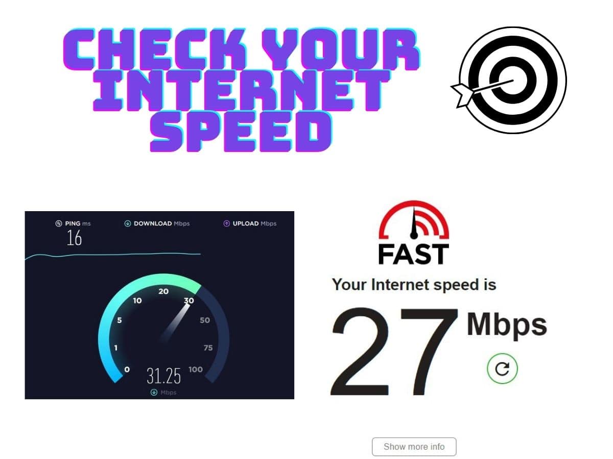 Check your Internet speed