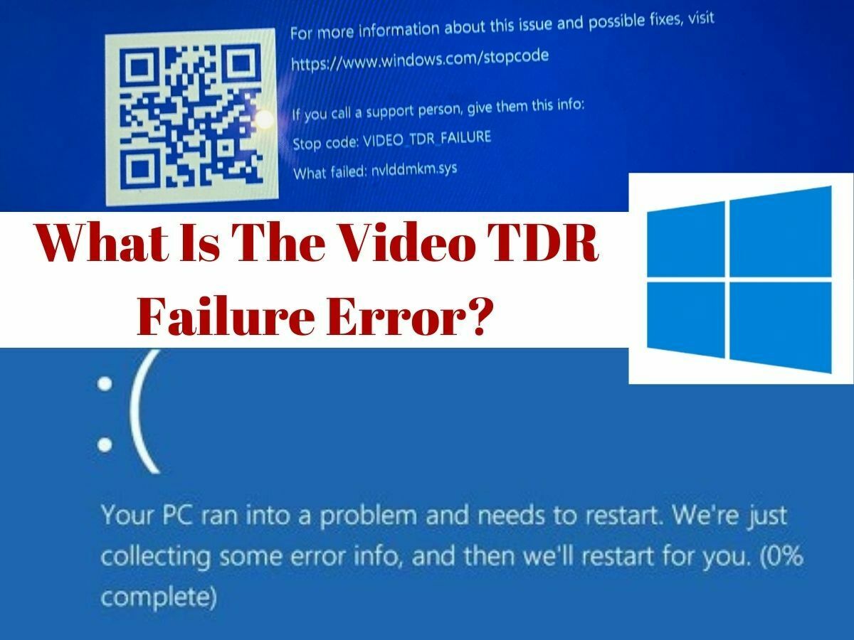 What Is The Video TDR Failure Error?