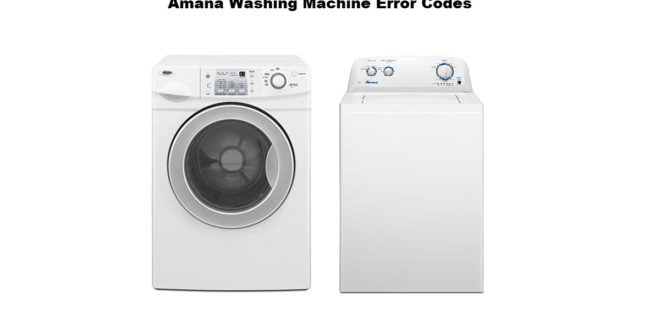 amana-washing-machine-error-codes-troubleshooting-problems-manuals