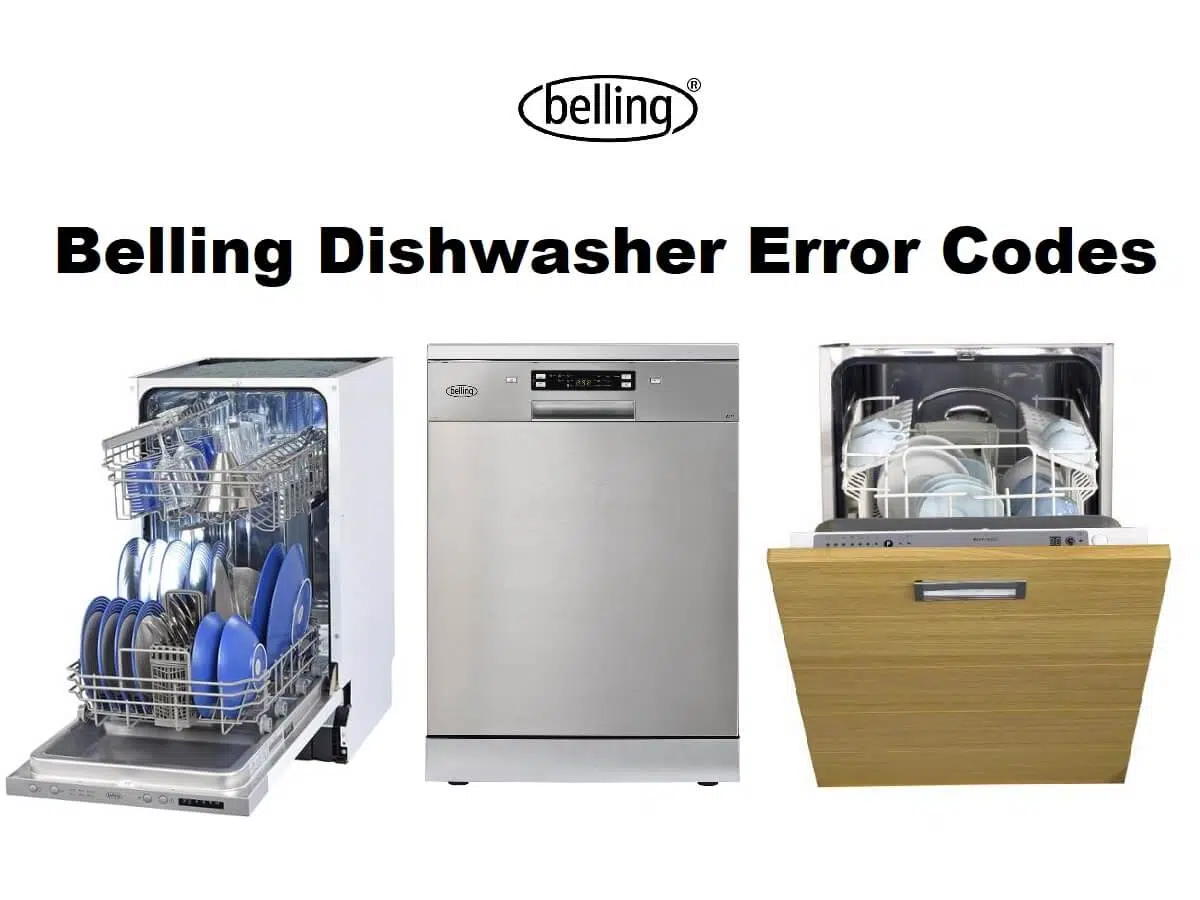 Belling Dishwasher Error Codes