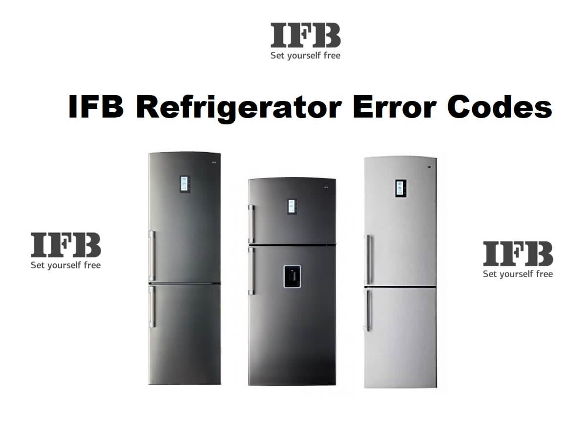IFB Refrigerator Error Codes