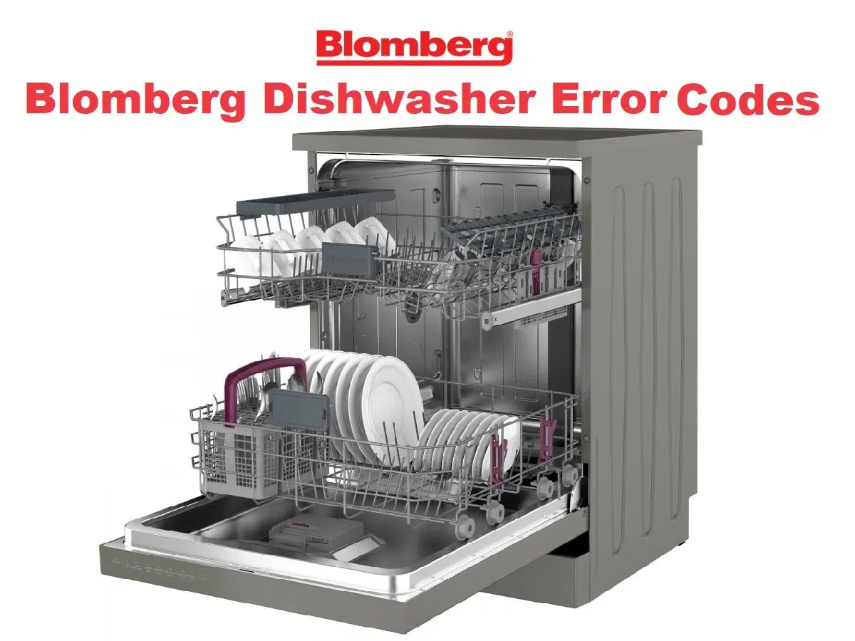 Blomberg Dishwasher Error Codes