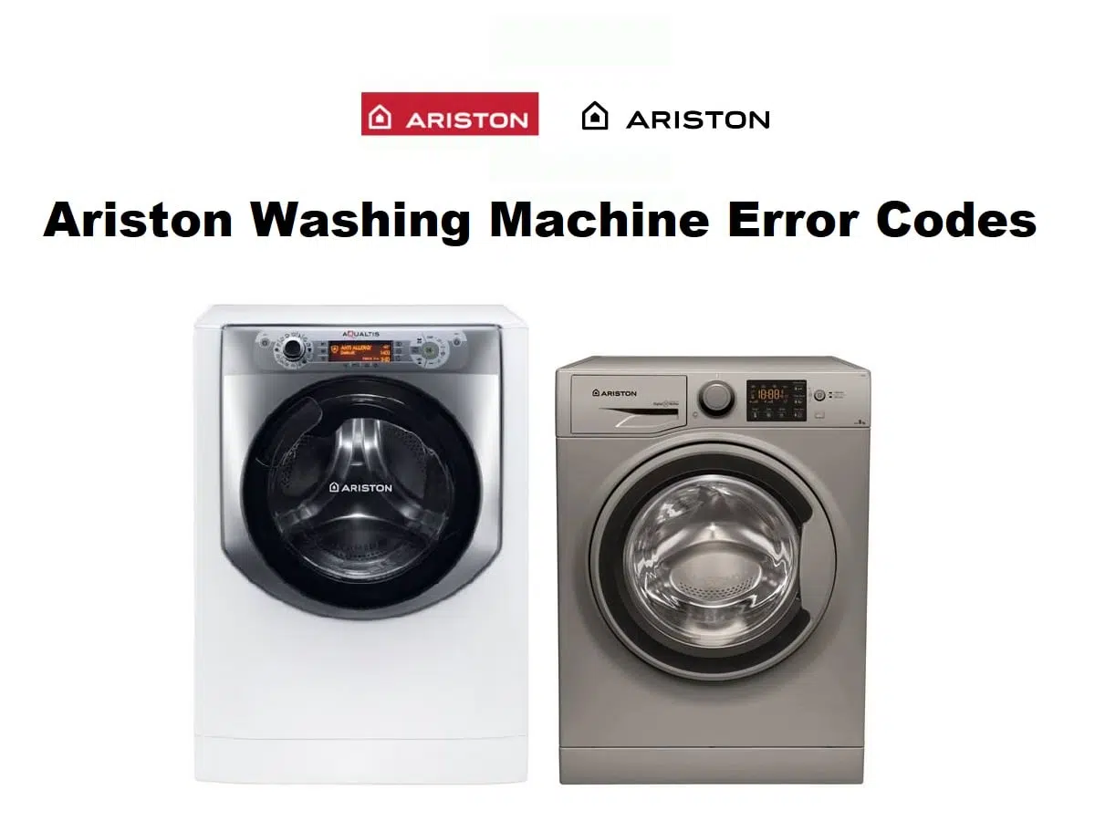 Ariston Washing Machine Error Codes