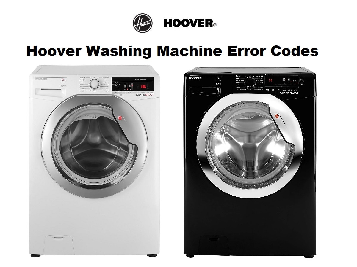 Hoover washing machine e08 error code