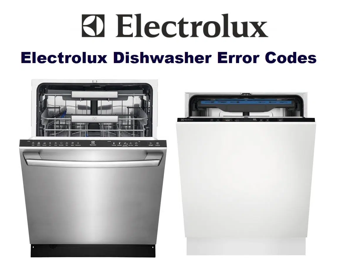Electrolux Dishwasher Error Codes