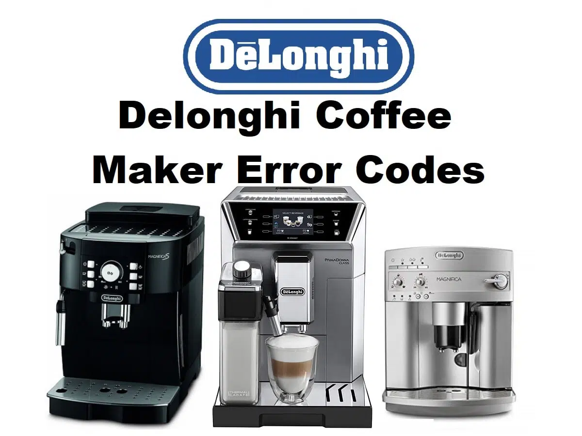Delonghi Coffee Maker Error Codes
