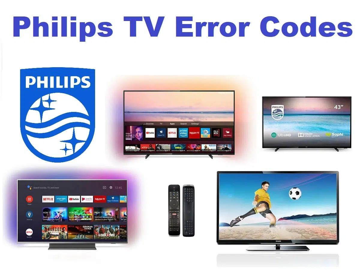 Philips TV Error Codes