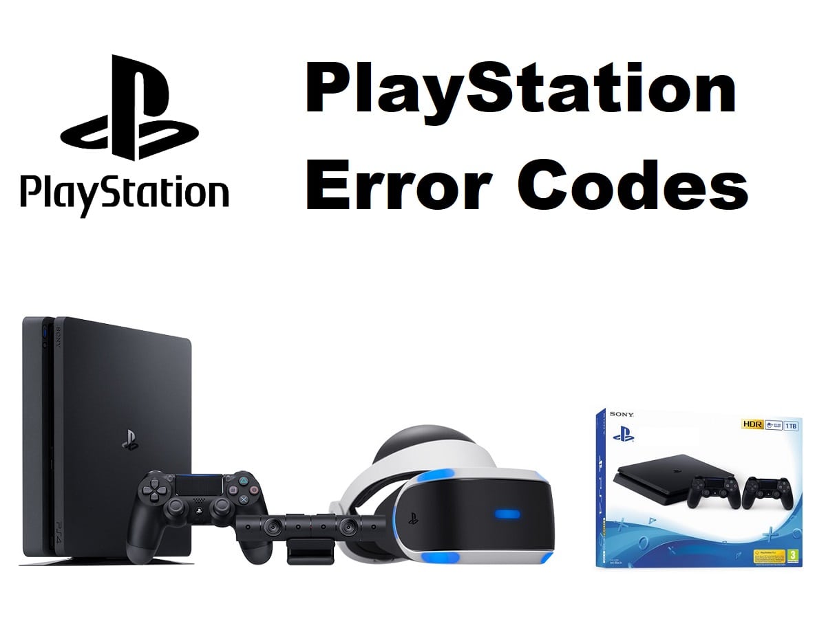 PlayStation Error Codes