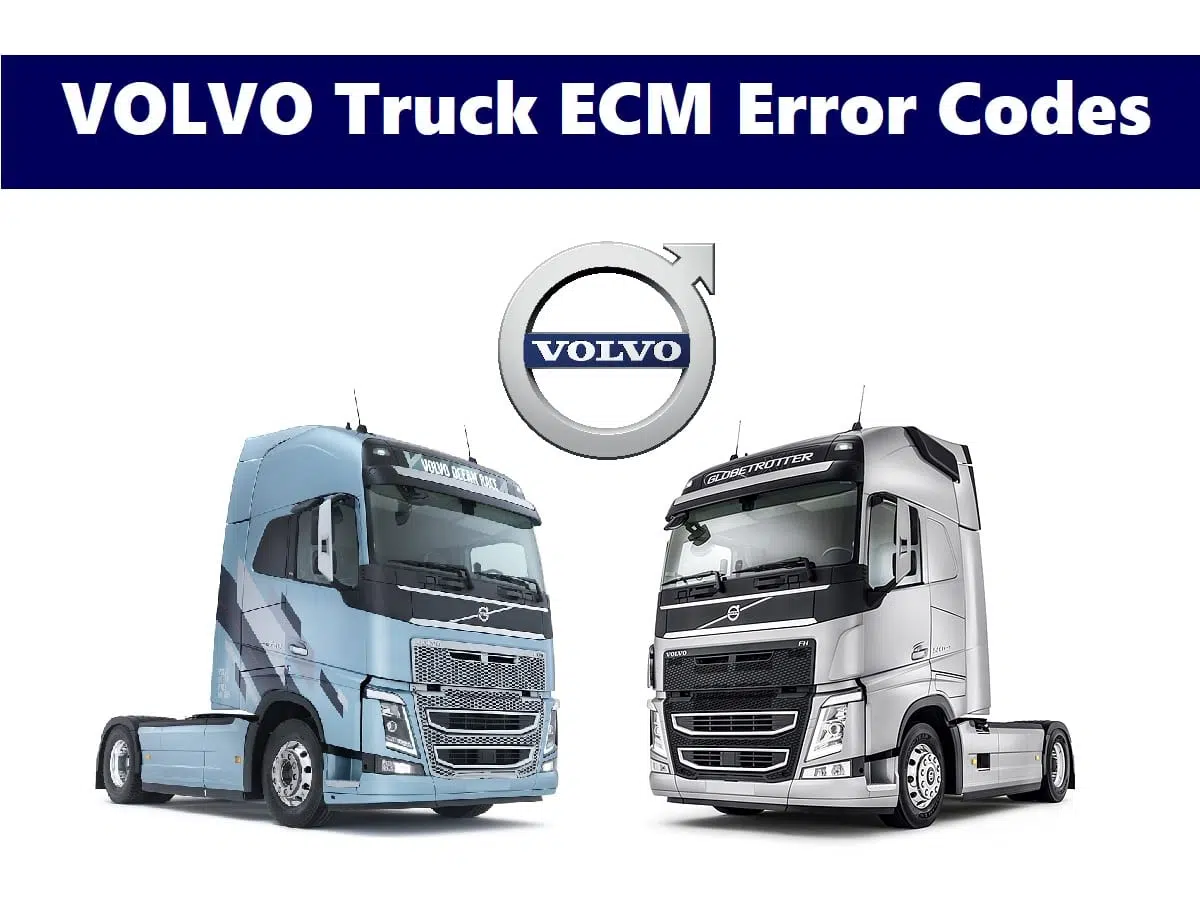 Volvo Truck ECM Error Codes