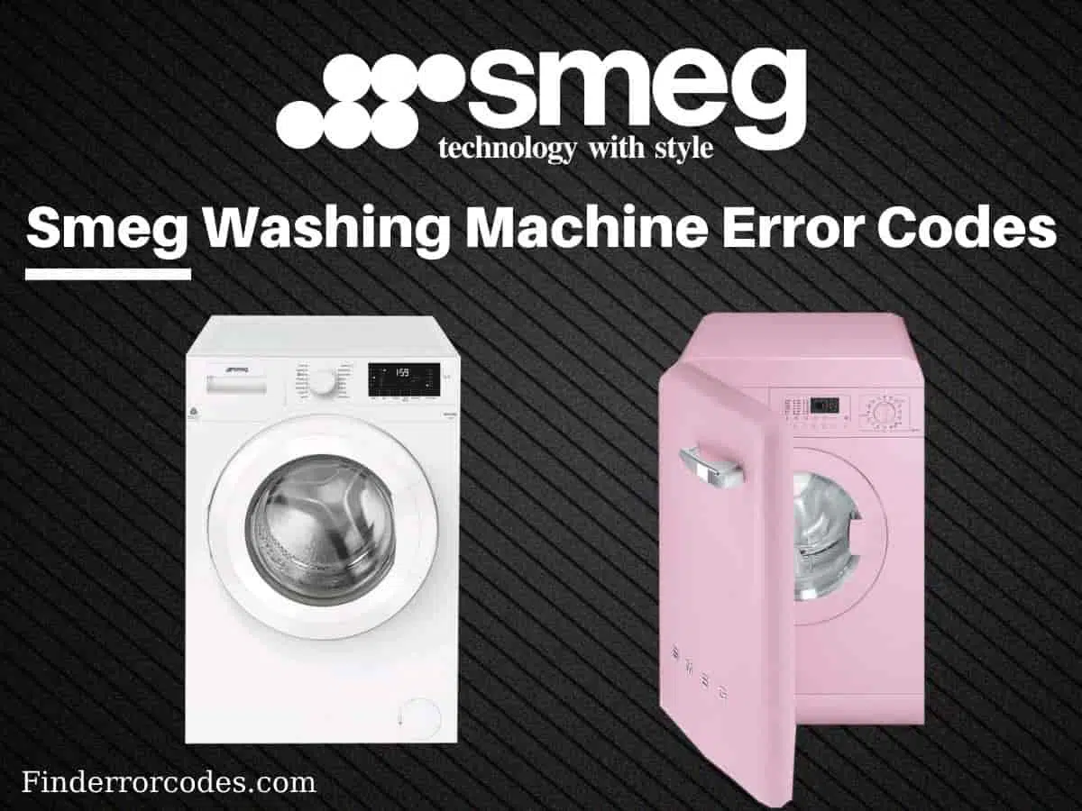 Smeg Washing Machine Error Codes