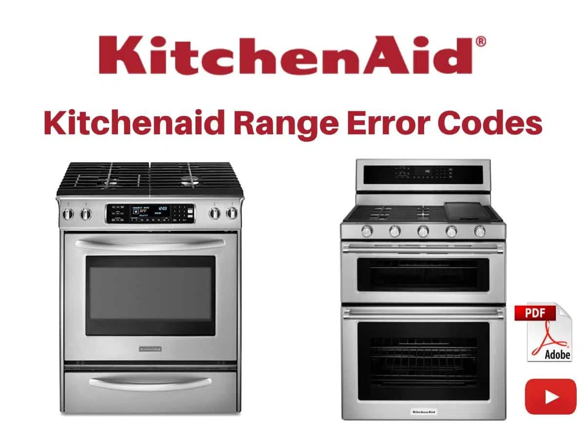 Kitchenaid Range Error Codes