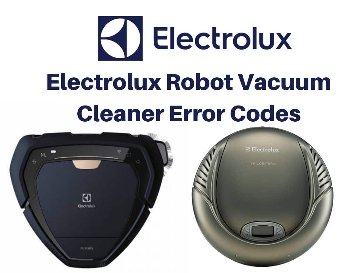 Electrolux Robot Vacuum Cleaner Error Codes