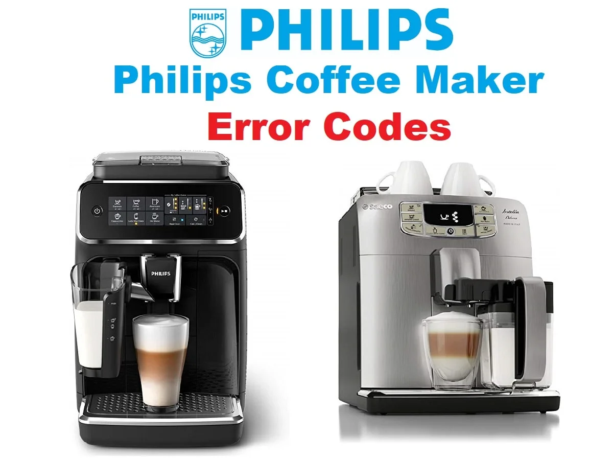 Philips Coffee Maker Error Codes