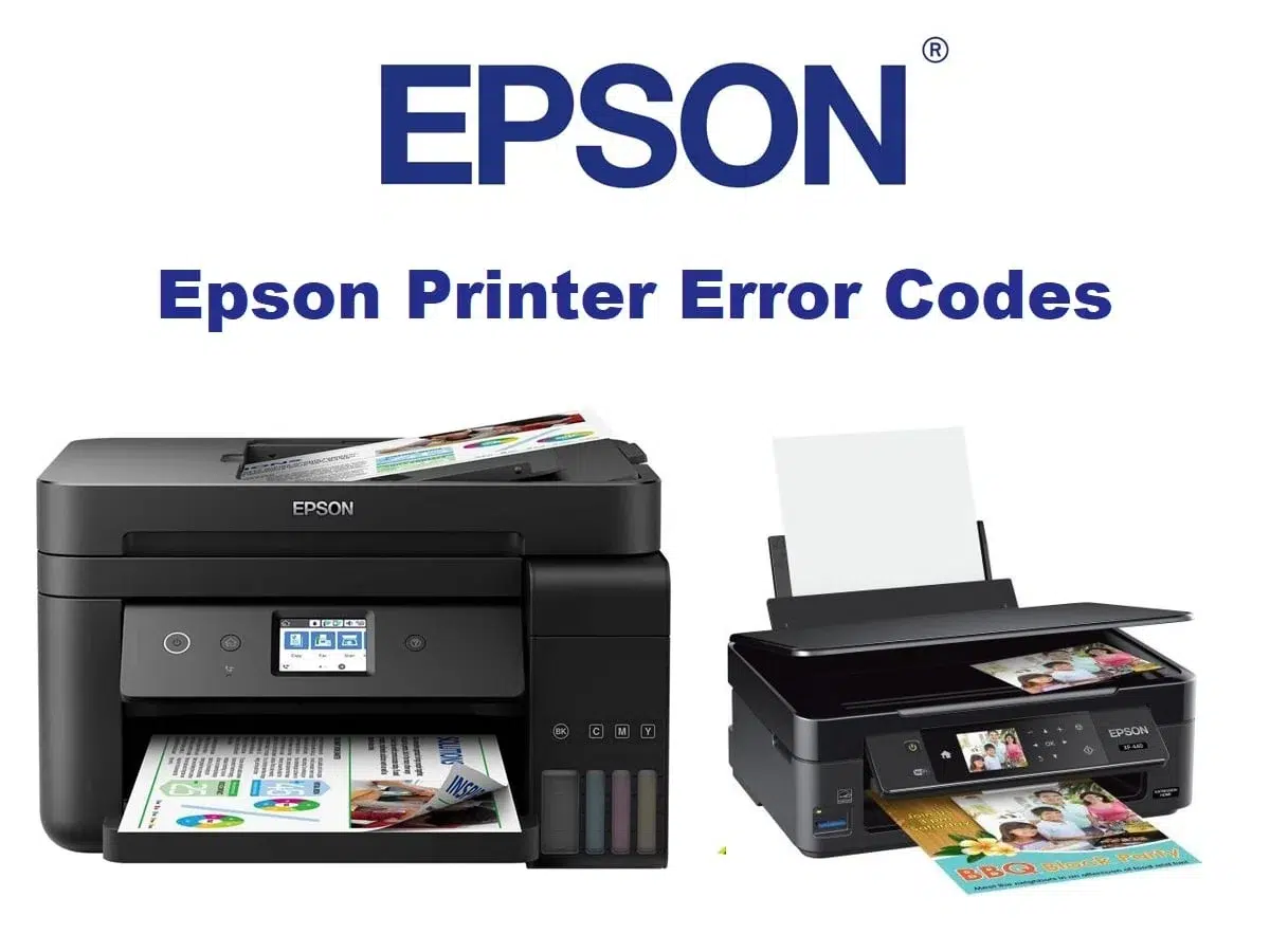 Epson Printer Error Codes