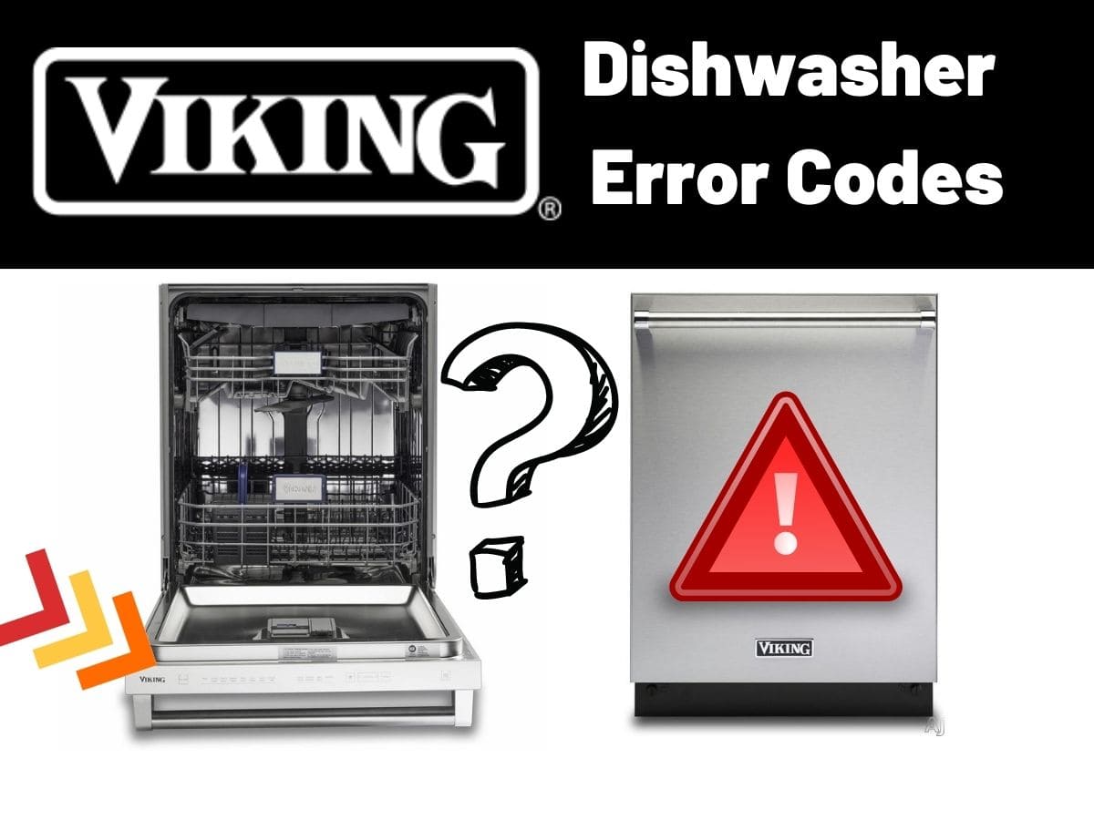 Viking Dishwasher Error Codes