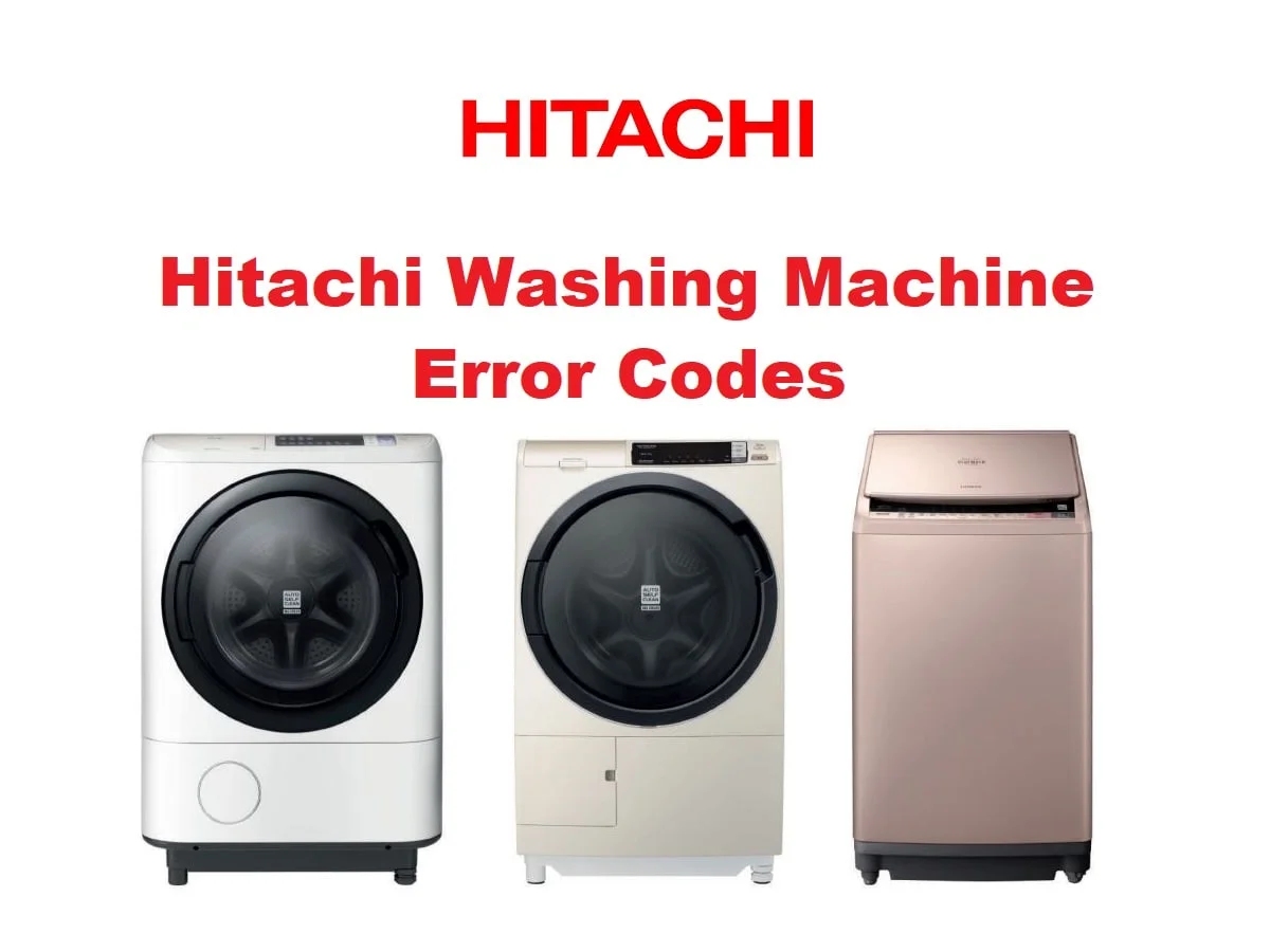 Hitachi Washing Machine Error Codes