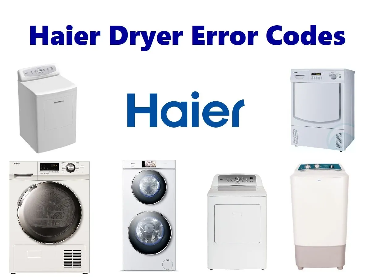 Haier Dryer Error Codes