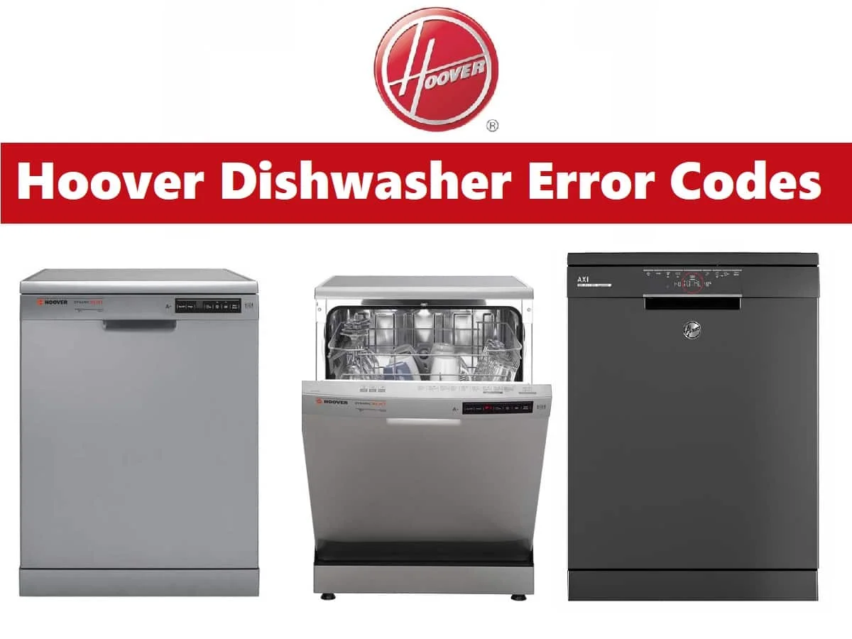Hoover Dishwasher Error Codes