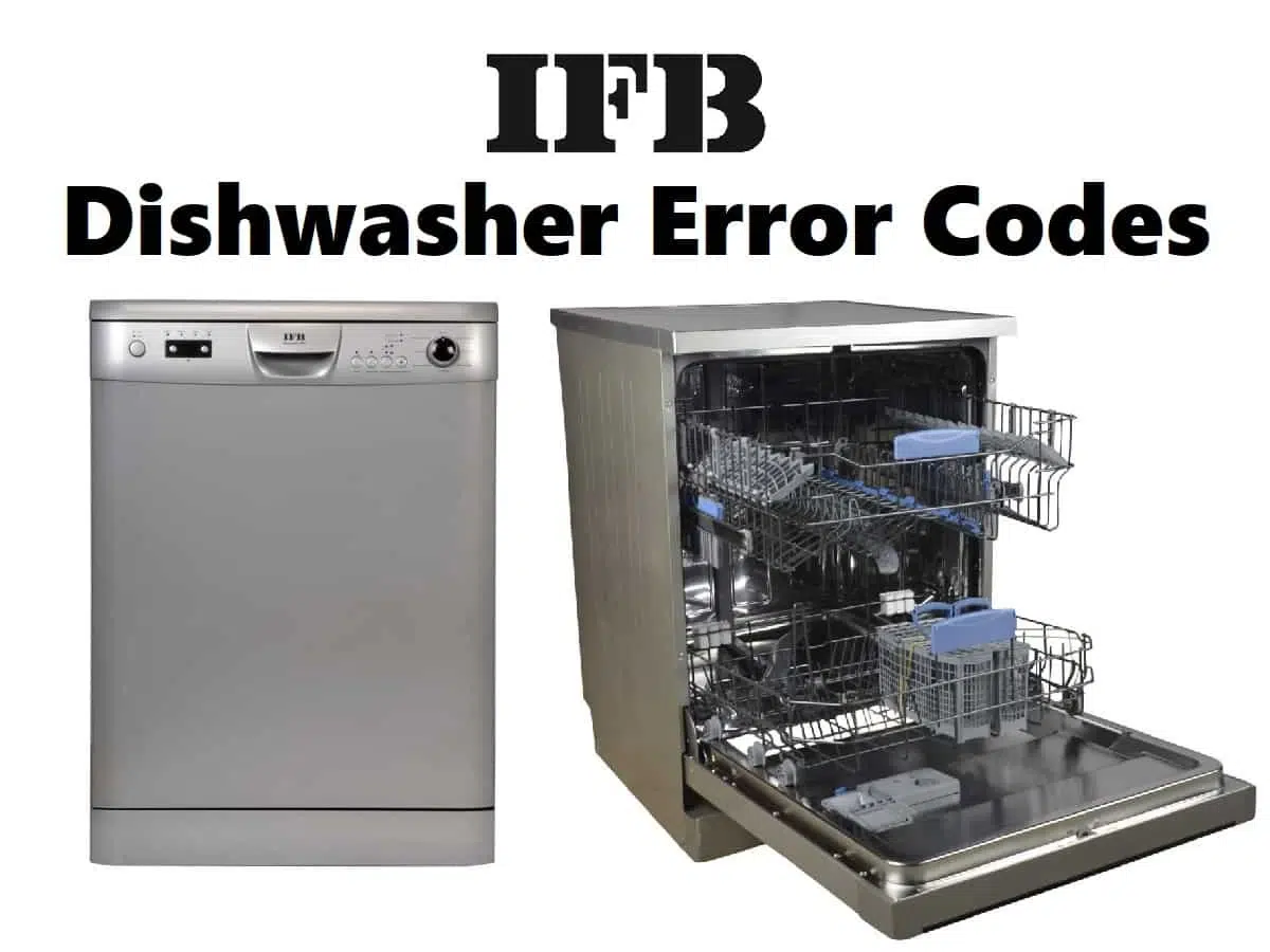 IFB Dishwasher Error Codes