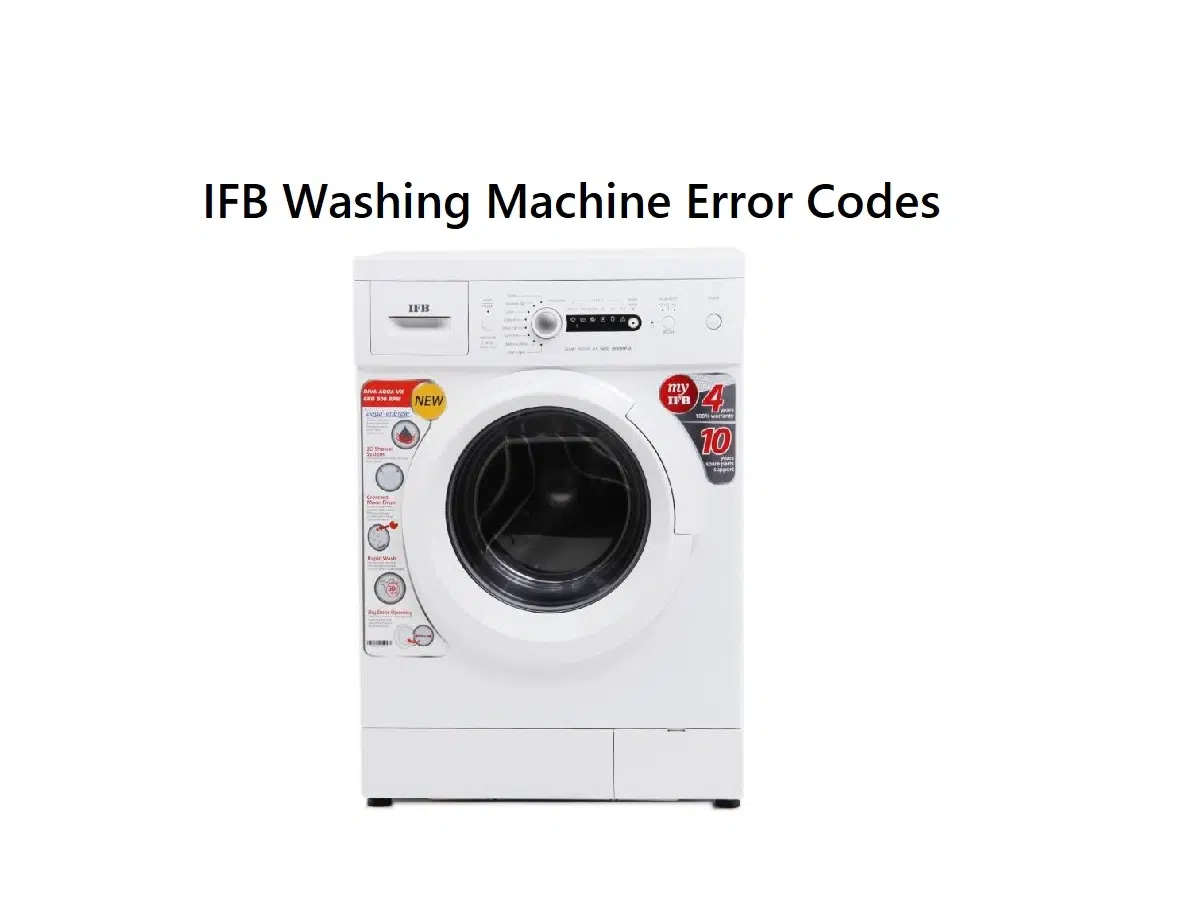 IFB Washing Machine Error Codes