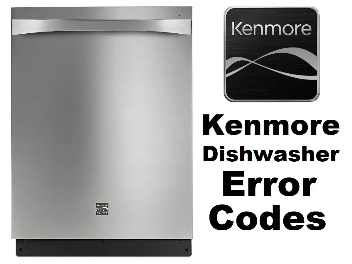 Kenmore Dishwasher Error Codes