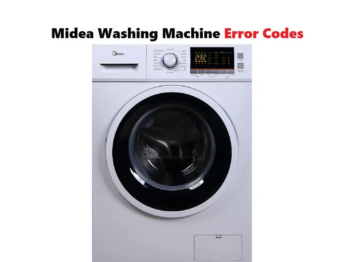 Midea Washing Machine Error Codes