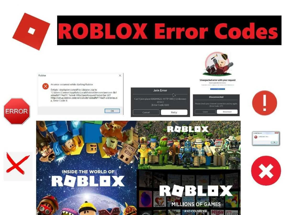 Roblox Error Codes