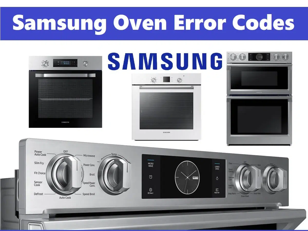 Samsung Oven Error Codes