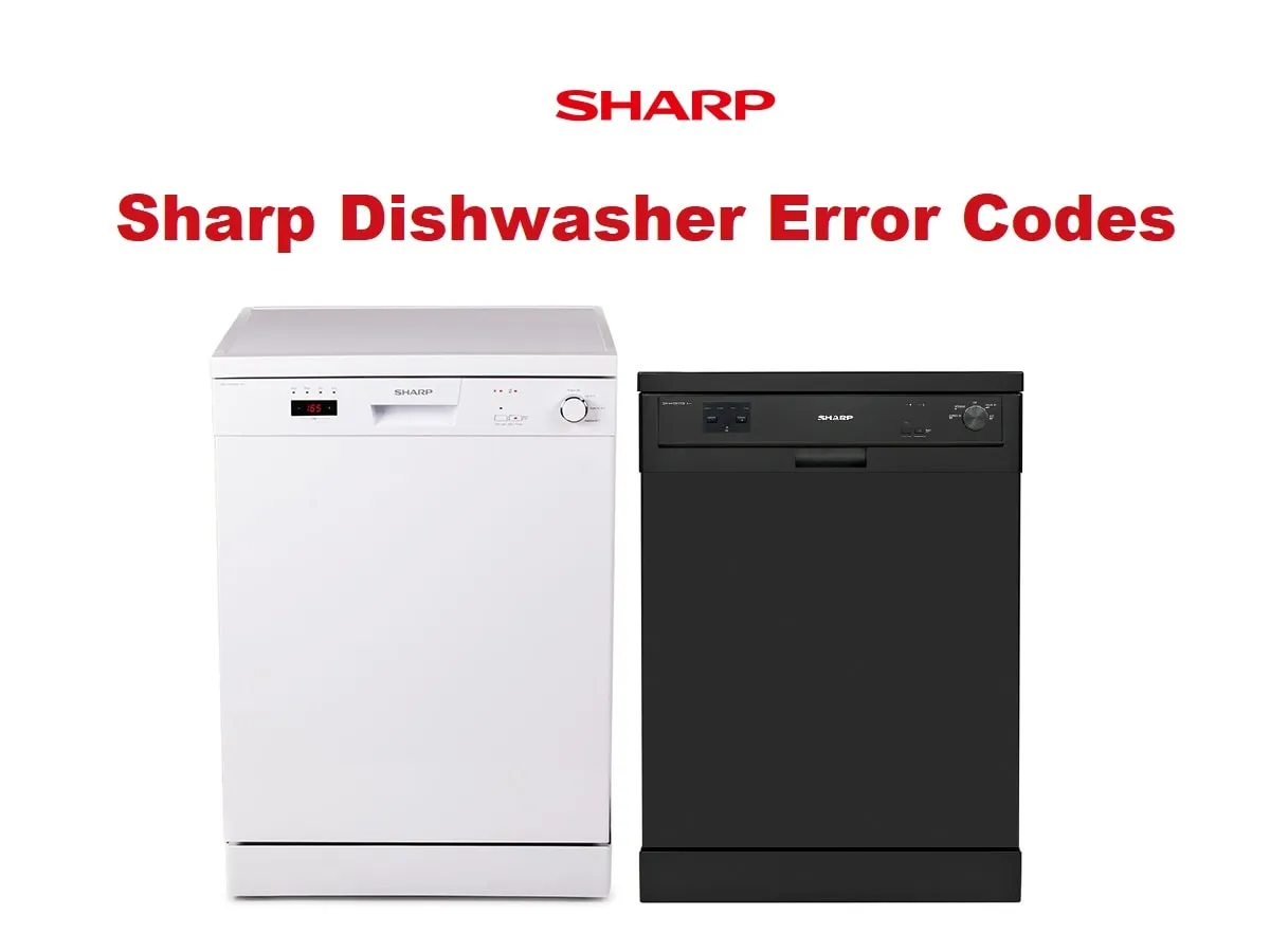 Sharp Dishwasher Error Codes
